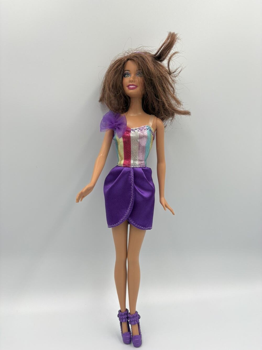 Barbie Hairtastic Cut & Style 2011 Mattel Brown Hair